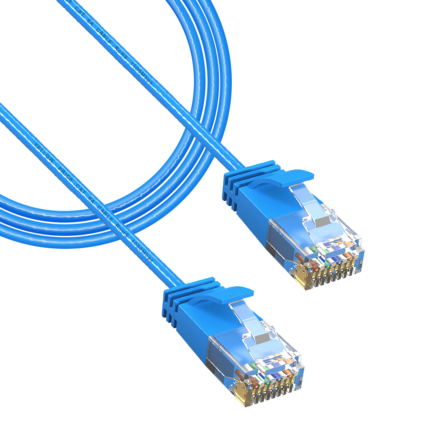 Câbles réseau BeMatik Câble réseau ethernet Cat.8 40GBase-T 40GB RJ45 S/FTP 50  cm patch cord de catégorie 8