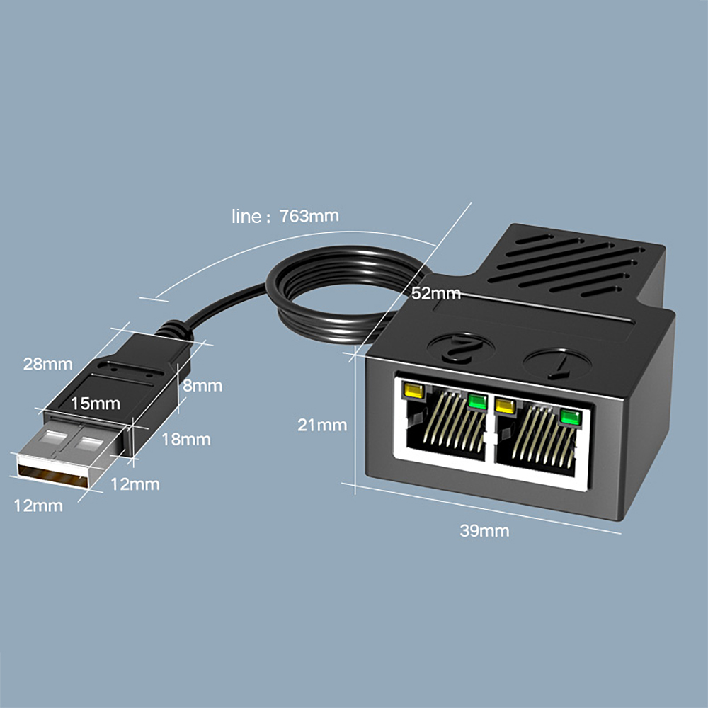 HURRISE Switch Gigabit Ethernet 8 Ports RJ45 ABS - Splitter Ethernet pour  transmission de données 100-240V - Cdiscount Informatique